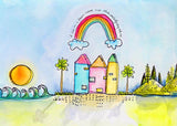 Kae Pea | KPSSS08 | Scenic Stampstracts Stamp Set