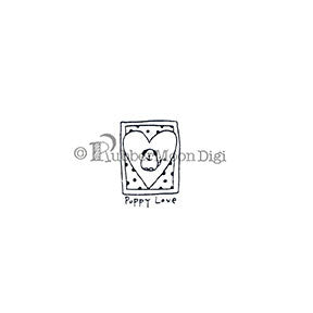 Effie Glitzfinger | EG175DG - Puppy Love - Digi Stamp