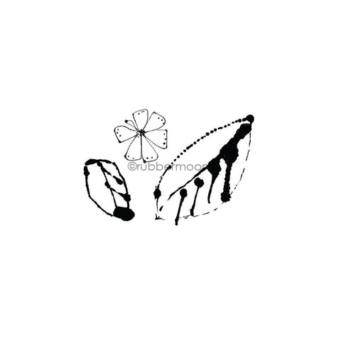 Elizabeth St. Hilaire | ES7308F - Blossom Trio - Rubber Art Stamp