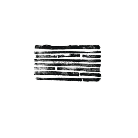Elizabeth St. Hilaire | ES7327J - Tribal Trax - Rubber Art Stamp