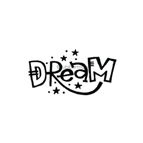 Kim Geiser | KG7431F - "Dream" - Rubber Art Stamp