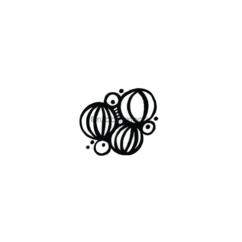 Kim Geiser | KG7440D - Ocean Bubbles - Rubber Art Stamp