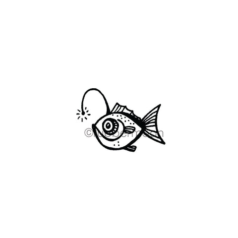 Kim Geiser | KG7471E - Acute Angler - Rubber Art Stamp