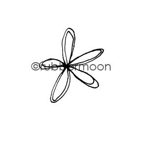 Kae Pea | KP5418F - Petal Pusher - Rubber Art Stamp