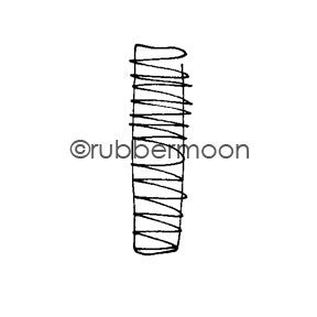 Kae Pea | KP5434E - Whats Its - Rubber Art Stamp