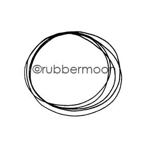 Kae Pea | KP5438H - Surround - Rubber Art Stamp