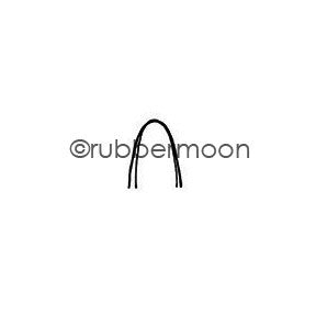Kae Pea | KP5520AA - Arc - Rubber Art Stamp