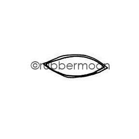 Kae Pea | KP5523B - Eyeliner - Rubber Art Stamp