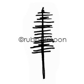 Kae Pea | KP5601B - Scratch - Rubber Art Stamp