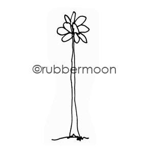 Kae Pea | KP5605E - Wild Thing - Rubber Art Stamp