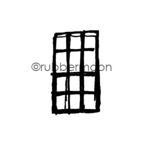 Kae Pea | KP6045B - Panes - Rubber Art Stamp