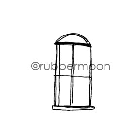 Kae Pea | KP6047A - Arched - Rubber Art Stamp