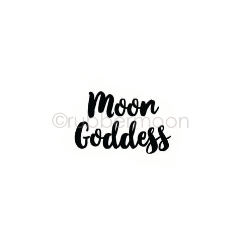 Kae Pea | KP7205F - "Moon Goddess" - Rubber Art Stamp