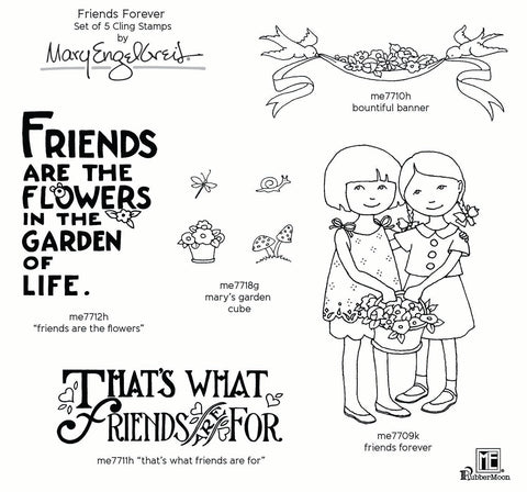 Mary Engelbreit | Friends Forever Stamp Set