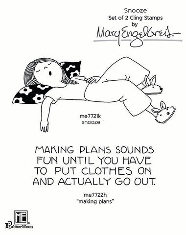 Mary Engelbreit | Snooze Stamp Set