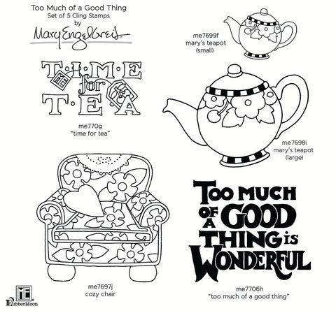 Mary Engelbreit | Too Much of a Good Thing Stamp Set