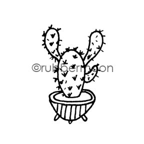 Maxi Moon | MM7088D - Sassy Saguaro - Rubber Art Stamp