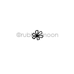 Maxi Moon | MM7171AA - Bitsy Bloom - Rubber Art Stamp