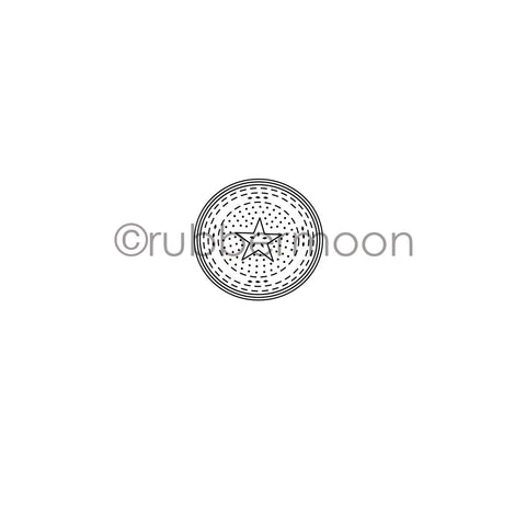 Nathalie Kalbach | NK7240B - Circle Drive Positive (small) - Rubber Art Stamp