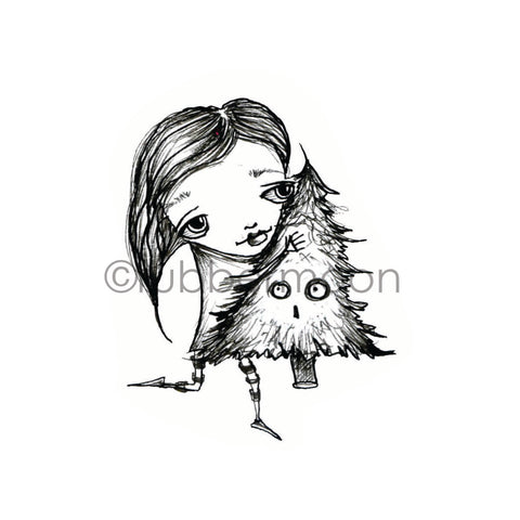 Sunny Carvalho | SC7229G - C'mon, Douglas - Rubber Art Stamp