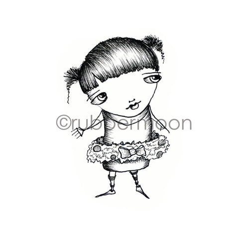 Sunny Carvalho | SC7232H - Holiday Tutu - Rubber Art Stamp