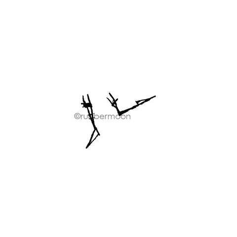 Sunny Carvalho | SC7494D - Kickin' Legs - Rubber Art Stamp