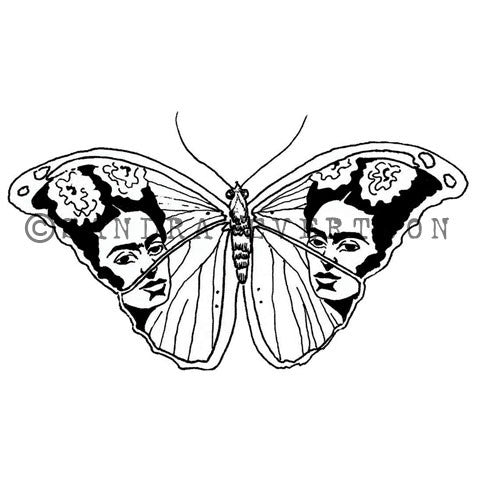 Sandra Evertson | SE6002J - Soul Sisters - Rubber Art Stamp