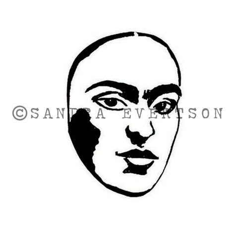 Sandra Evertson | SE6011E - Destiny - Rubber Art Stamp