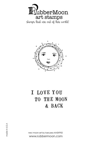 Kae Pea | KPMAB02 | To the Moon and Back Stamp Set