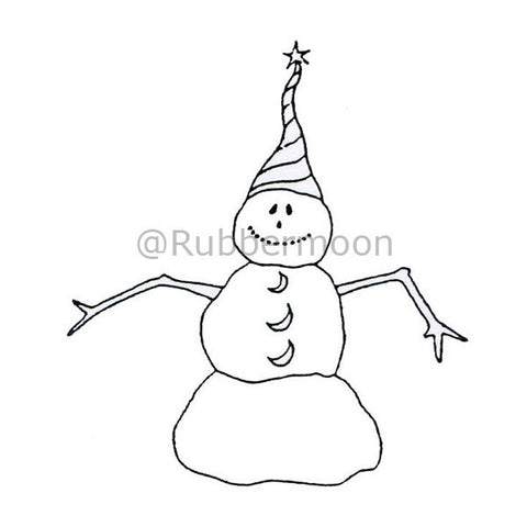 snowman w/star hat