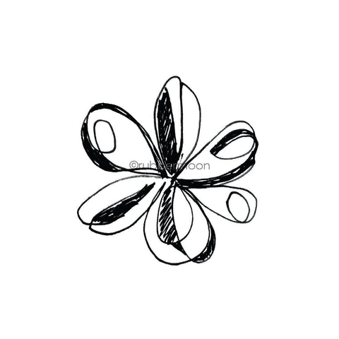 Elizabeth St. Hilaire | ES7622G - Pinwheel - Rubber Art Stamp