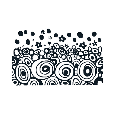 Kae Pea | KP7847 - Gus' Party - Rubber Art Stamps