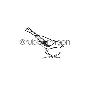 Jone Hallmark | JH7529B - Small Sparrow - Rubber Art Stamp