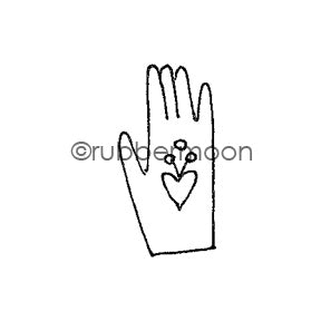 Jone Hallmark | JH7534B - Handy Dandy - Rubber Art Stamp