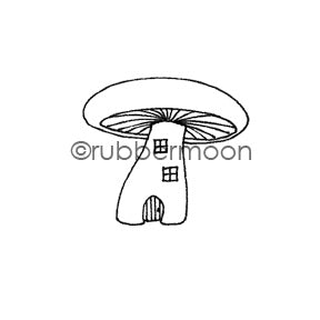 Jone Hallmark | JH7543E - Mush-ROOM - Rubber Art Stamp