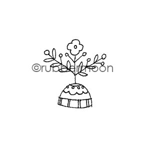 Jone Hallmark | JH7558C - Tiny Topper - Rubber Art Stamp