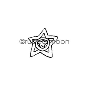Jone Hallmark | JH7566B - Star Bright - Rubber Art Stamp