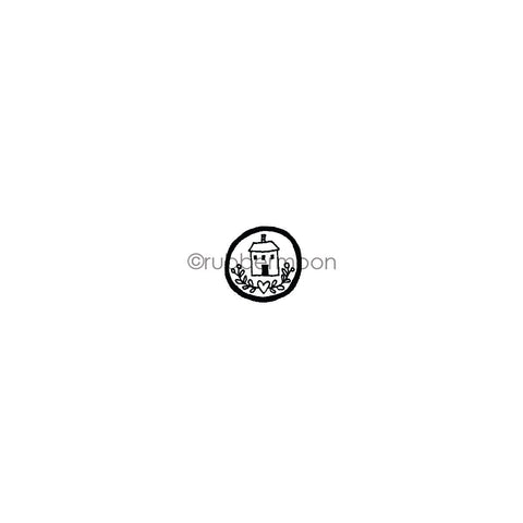 Jone Hallmark | JH7670A - Folksy Forest Home - Rubber Art Stamp