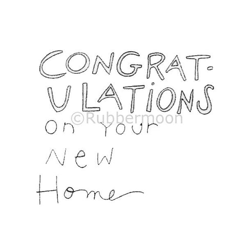 congrats on your new home