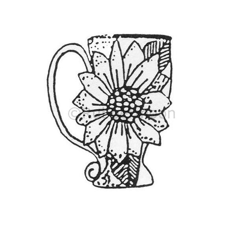 sunflower teacup
