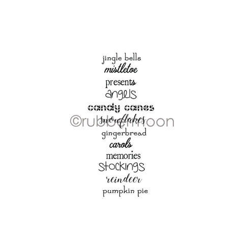 Maxi Moon | MM7339H - Holiday Goodness - Rubber Art Stamp