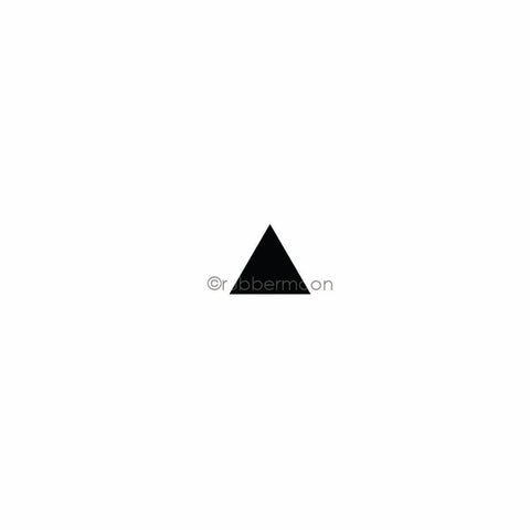 Nathalie Kalbach | NK7760B - Solid Triangle (sm) - Rubber Art Stamp