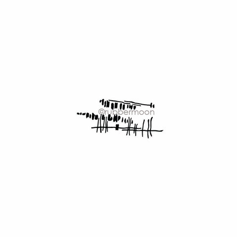 Nathalie Kalbach | NK7761E - Funky - Rubber Art Stamp