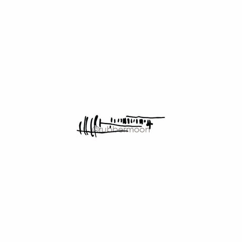 Nathalie Kalbach | NK7763E - Gnarly - Rubber Art Stamp