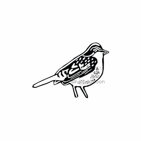 Nathalie Kalbach | NK7768F - Early Bird - Rubber Art Stamp