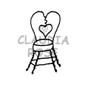 Claudia Rose | CR914D - Cafe Chair - Rubber Art Stamp