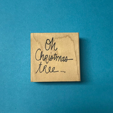 Kae Pea | KP5120E - Oh Christmas Tree - Factory Seconds Stamp