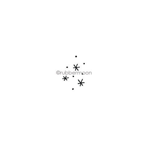 Kim Geiser | KG7445B - Simple Stars - Rubber Art Stamp