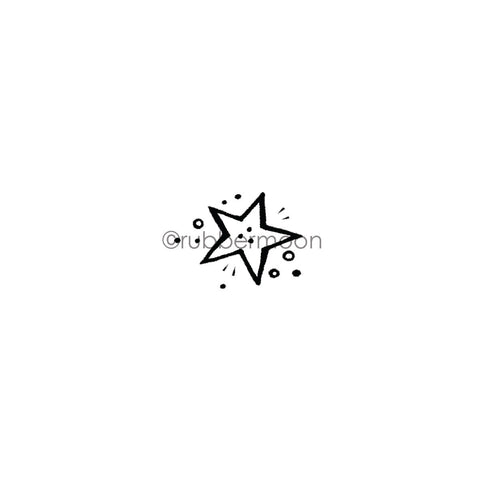 Kim Geiser | KG7463B - Star - Rubber Art Stamp