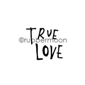 Kae Pea | KP7152B - "True Love" - Rubber Art Stamp
